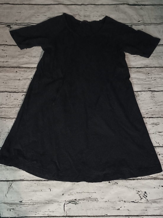 Dresses & Skirts - Fresh Produce Black Cotton Pocket T Shirt Dress L